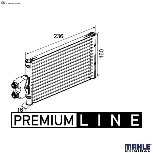 Oil cooler automatic - cooler,