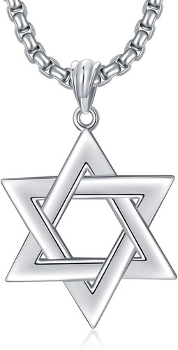 Sterling silver star david - sterling,