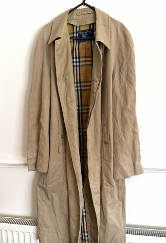 Burberrys vintage beige long - beige,