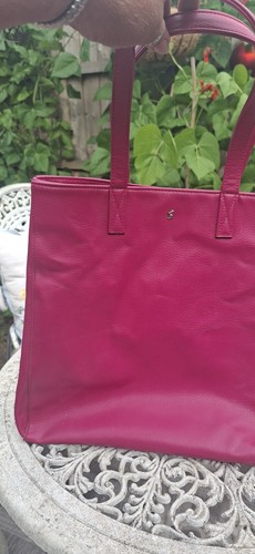 Joules pink tote faux leather - pink,