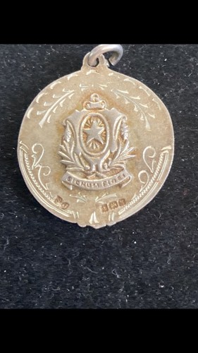 Vintage sterling silver medal - silver,
