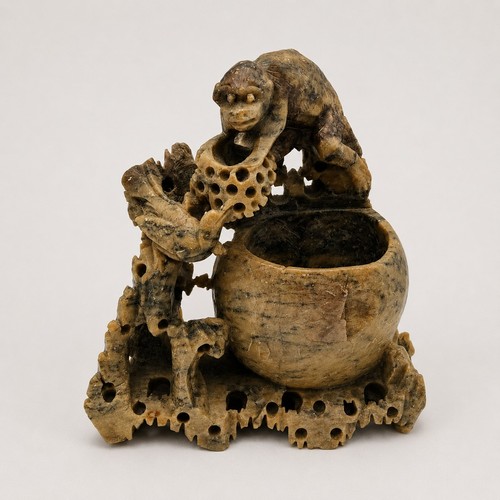 Vintage chinese soapstone - vintage,