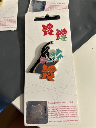 London 2012 olympic pin - london,