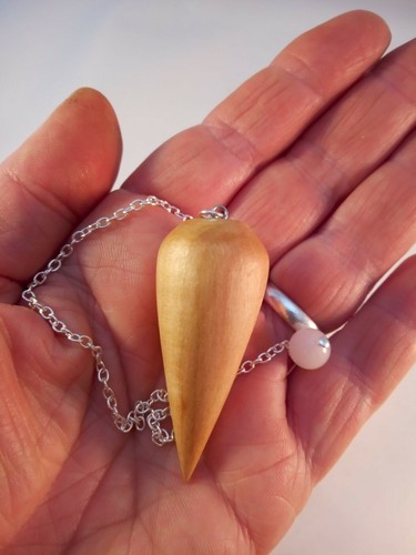 Wooden dowsing pendulum - dowsing,