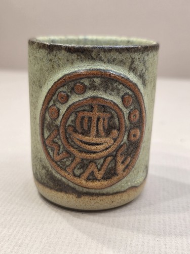 Tremar stoneware wine cup - stoneware,