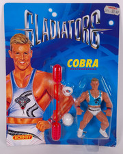 Gladiators Cobra Action Figure - Hornby - ITV - Carded - Vintage 1992 - Sealed