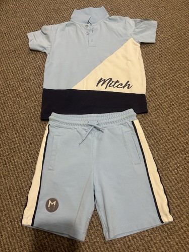 Mitch and son boy - son, short