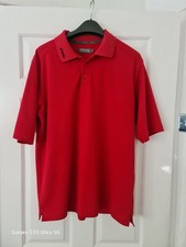 Mens Ping Collection Red Golf Polo Shirt Large Worn Once