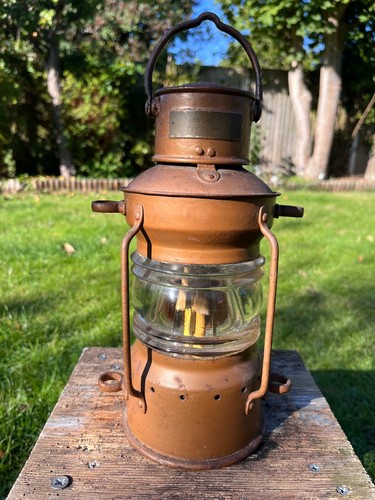 Vintage ship anchor light - vintage,