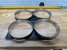 ta22 celica head lamp trims surrounds, chrome and black