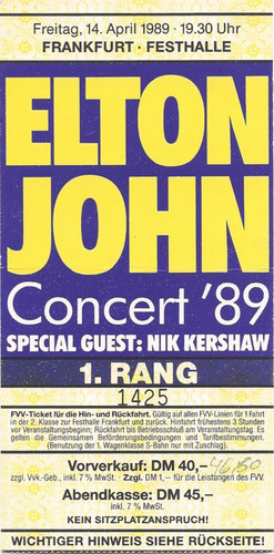 Elton john concert - elton,
