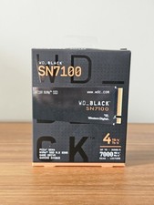 WD Black SN7100 4TB PCIe 4 NVMe SSD Storage For Laptop PlayStation PS5 PC