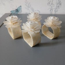 Napkin Serviette Rings x 4