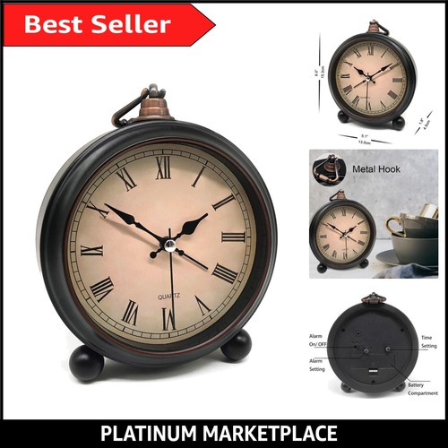 Silent non ticking retro - retro, alarm