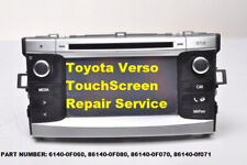 Toyota Verso Touch Screen from 2013-2018 Repair Service