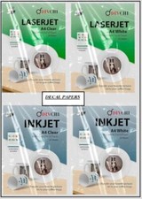 A4 Water Slide Decal Paper