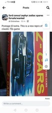 Z Cars board game  Ford Zodiac