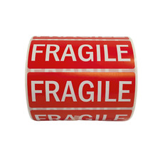 Postage Stickers-Fragile Parcel Labels -  89 x 32mm - Self Adhesive Stickers
