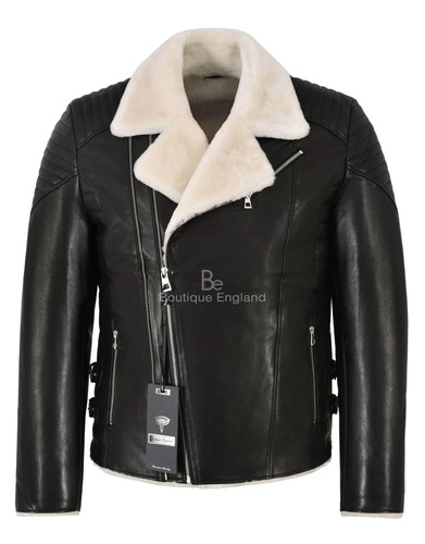 Men real shearling lined - shearling,