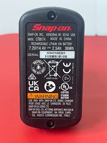 Snap ctb8174 2 5ah - ctb8174, 2.5ah