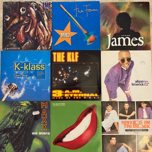 1990 vinyl inch singles - 7,