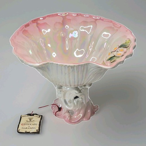 Vintage capodimonte pedestal - vintage,