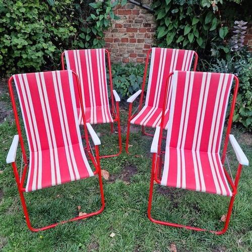 Vintage folding deck chair - folding,