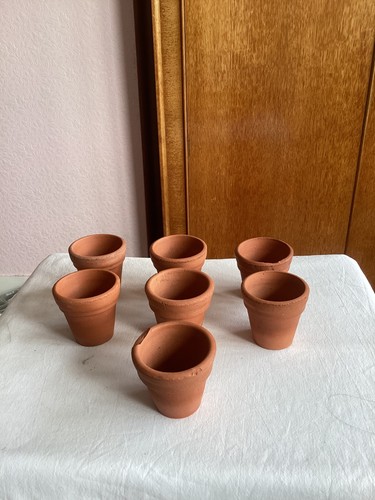 Six vintage terracotta - vintage,