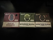 Star Wars! Lot Of 3: Limited Edition Dr Squatch Soap Bars (5 OZ Per Bar) - Read