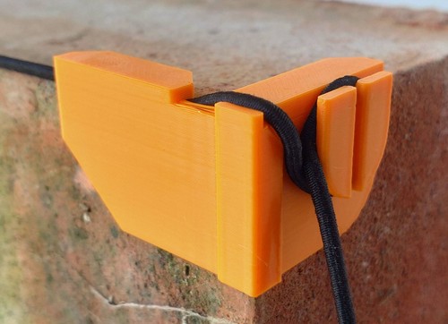 Brick line blocks corner - brick,