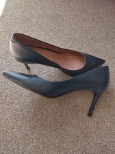 Next Stiletto Dark Navy Court Shoes Size 6.5