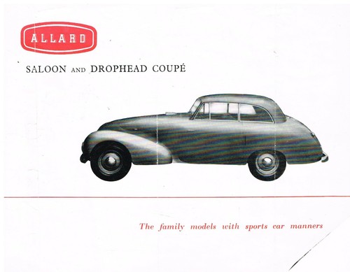 Allard saloon m2 drophead - saloon, &