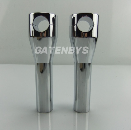 Chrome handlebar riser - chrome, 6"