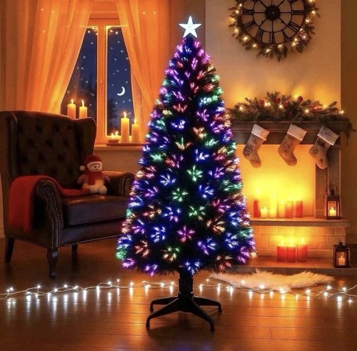 4ft fibre optic christmas - 4ft,