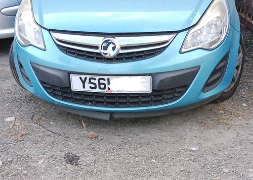 Vauxhall corsa front bumper - d,