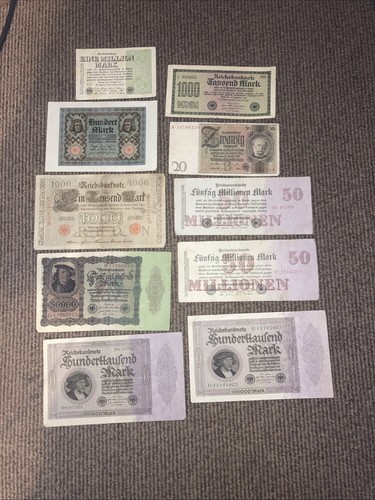 Vintage german marks - marks, used