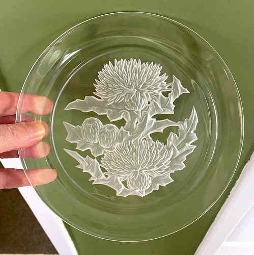 Hoya crystal thistle glass - thistle,