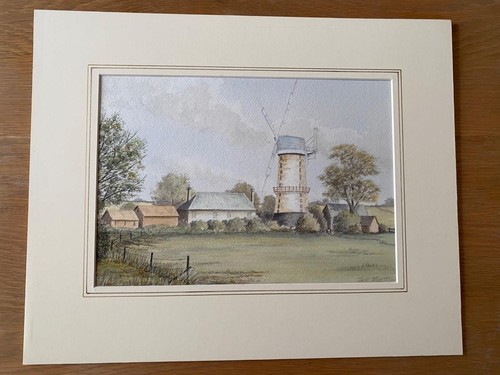 Watercolour sutton mill - watercolour,