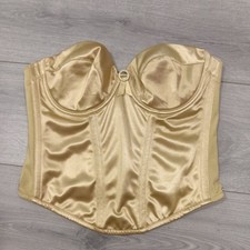 Vintage Ann Summers Gold Satin
