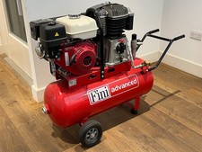 Portable 14 Bar compressor with 100L Receiver with Honda Petrol Engine.