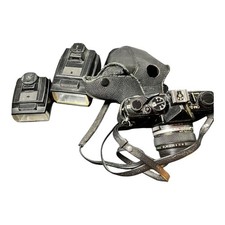 Olympus OM-2 35mm Film Camera – Untested / For Spares & Repairs (With Accessorie