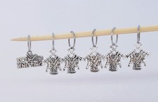 I LOVE KNITTING STITCH MARKERS
