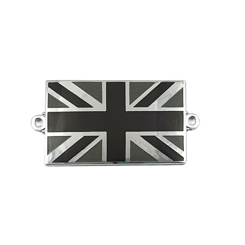 Black silver union jack - union,