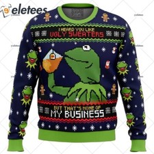 Kermit the Frog Ugly Christmas