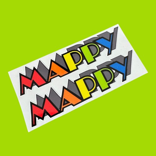 Mappy 1980 logo - logo, vinyl