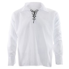 White vintage lace shirt - vintage,