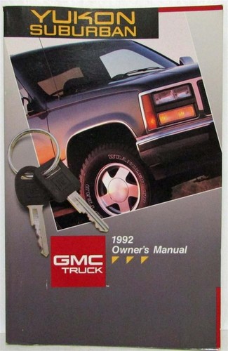 1992 gmc truck yukon suburban - 1992,