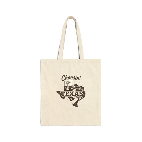 Cotton canvas tote bag - cotton,