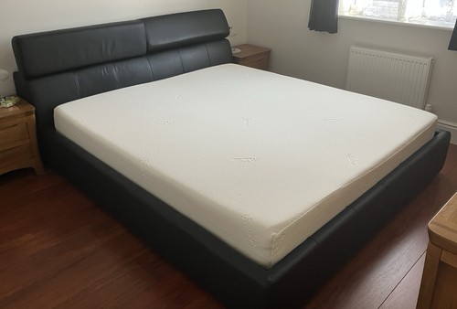 Super king size bed frame - size, and