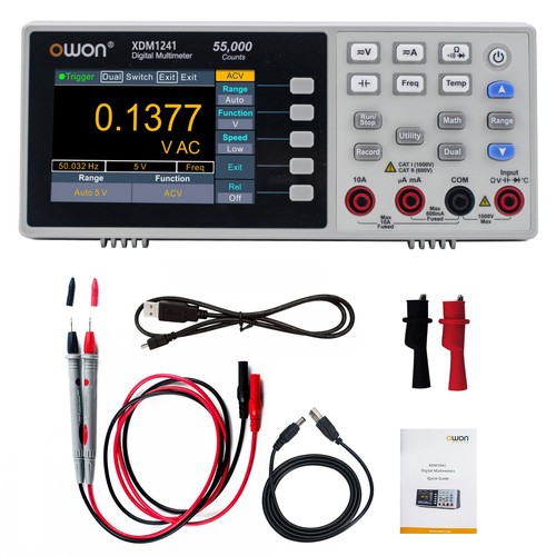 Owon digits xdm1241 - owon, 1/2